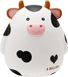 H&W Cow Piggy Bank, Unbreakable Coi