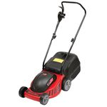 Lawn Star Minimo Electric Lawn Mower | LSM 1200 EL | Lawn Mower for Garden with 12.6-inch Blade & 30L Grass Catcher