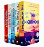 Kristin Hannah Collection 5 Books Set (The Nightingale, The Four Winds, The Great Alone, Winter Garden, Home Front)