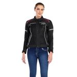 Raida Empress Womens Riding Jacket | Level 2 Armros | Rain & Thermal Liners Included (L, Pink)