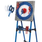 EastPoint Sports Axe Throwing Target Set Includes 8 Safety Axes/Out Door Axe Throw Game with Durable Steel Base