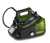 Rowenta DG9246F0 Steam Iron Station Black/Green