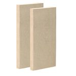 Timber Acoustics® Soundproofing Acoustic Panels, Rockwool Safe 'n' Silent Pro, Acoustic Room Treatment, 20"x40"x3", NRC= 0.90(SET OF 2) (Beige)