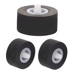 MILISTEN 3pcs Roller VCR Pinch Roller Cassette Deck Pulley Bearing Wheel for Recorder Common Pinch Roller Repair Driver Plastic Black Megaphone