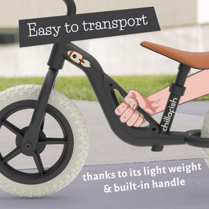 Chillafish Kids Balance Bike – Black