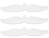 KimYoung Brushed Cotton on Both Sides - Bra Liners for Sweating Rash Boob Sweat Liner Cotton Pads – 3PCS - White - M