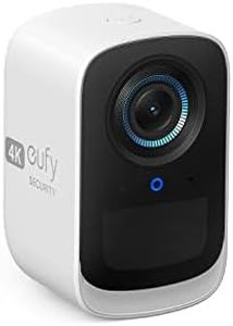 eufy Security eufyCam 3C Add-on Camera, Security Camera Outdoor Wireless, 4K Camera with expandable local storage, Face Recognition AI, Spotlight, 2.4 GHz Wi-Fi,No Monthly Fee, Requires HomeBase 3