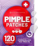 PatchRx Pimple Patches for Face (120 Patches)
