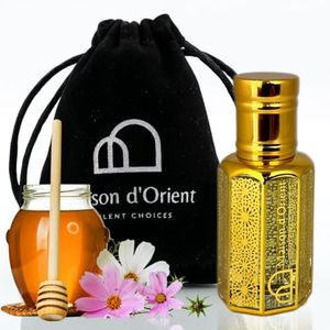 MdO Khamrah Perfume Oil - 12mL | Unisex Fragrance | Oriental Blend of Cinnamon, Praline, Amber, and Vanilla | Long-Lasting Perfume Oil for Men and Women