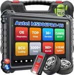 Autel Scanner MaxiSys MS906PRO-TS, 2023 New Diagnostic Scan Tool, Upgraded of MS906TS / MS906S / MS906BT, with Complete TPMS Functions, Advanced ECU Coding, 36+ Reset, Active Test，FCA Auto Auth