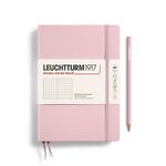 Leuchtturm1917 Notebooks Hardcover Medium (A5) Powder, Medium, 251 p, dotted