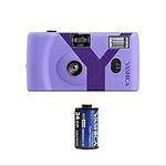 Yashica MF1 Lavender 35mm Camera Se