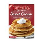 Krusteaz Sweet Cream Pancake and Waffle Mix, Light & Fluffy, 26 oz Box