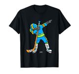 Dabbing Ice Hockey Sports Funny Gift Dab Squad T-Shirt