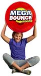 Mega Bounce Junior | The Huge Inflatable Bouncy Ball by Wicked Vision | 1.41 Metre Circumference | 1 Ball & Foot Pump Included