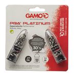 Gamo 632265454 Pba Platinum Pellets .177 Cal. Qty of 100 - Blister Pk Silver