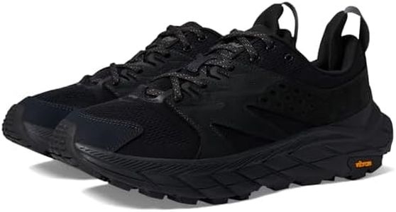 HOKA ONE ONE Men's M ANACAPA Breeze Low Sneaker, Black/Black, 10 UK