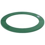 HOMCOM Φ10ft Trampoline Pad, Φ120 Trampoline Replacement Safety Pad, Waterproof Shock Absorbent Spring Cover, Green