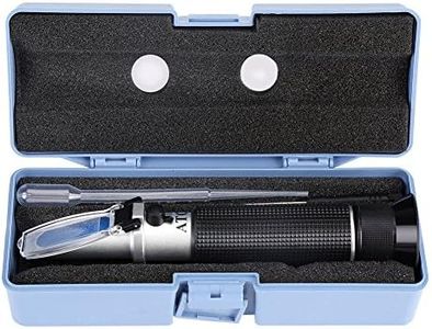 Refractometer for Dogs and Cats for Pets Urine Specific Weight (1000~1060) Clinical Refractometer with Serum or Plasma Protein Test (2~14g/100ml) Dogs, Pets