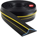 Jin&Bao Universal Garage Door Threshold Seal Strip, Bottom Weather Stripping Replacement Rubber Waterproof 20 FT Length