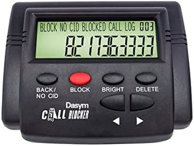 Staright Call Blocker for Landline Phones Telephone 2000 Caller ID Box Blocking One Touch Number Block Device Block Unwanted Robocalls and Nuisance Calls