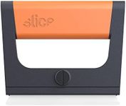 Slice 10501 Wide Scraper, Easy Clean, Ceramic Blade Lasts 11x as Long as Metal, Finger Friendly, Never Rusts, Safety Cap, Short Handle