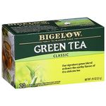 Bigelow Green Tea, 20-Count Boxes (Pack of 6)