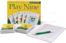 Play Nine The Card Game - Traditional Family Friendly Party Game for Friends and Families, Exciting Game For Couples, Easy to Play Card Game for Kids, Teens and Adults,Kids gift game (Play Nine)