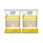 Natureland Organics Amaranthus Flour (Rajgira Flour) 500 Gm (Pack of 2) - Gluten Free Amaranth Flour