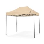 All Seasons Gazebos 3x2m Heavy Duty Fully Waterproof Pop up Gazebo With Accessory Pack - Beige