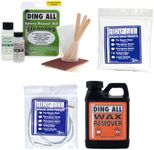 Ding All Standard Epoxy Kit, Q-Cell, Fin Rope & Wax Remover 8 oz Bundle