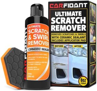 Carfidant Scratch & Swirl Remover for Cars, Paint Restorer, 8.4 oz