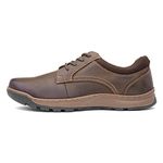 Hush Puppies Men's Olson Lace Up Sneaker, Brown, 9 UK