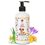 HEARTIE Itch Relief Shampoo for Dogs & Cats – Anti-Fungal & Itch Control Formula with Lavender, Calendula & Turmeric | Dog and Cat Itching Shampoo | pH-Balanced, Paraben-Free – 300ml
