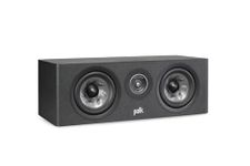 Polk Audio Reserve Series R300 Compact Center Channel Loudspeaker for Dynamic, Detailed Audio, 1" Pinnacle Ring Tweeter & Dual 5.25" Turbine Cone Woofers, Hi-Res Certified, Wall Mountable, Black