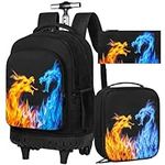 Rolling Backpack Boys, 21 Inch Dino
