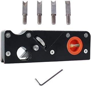 HOZOE Chamfer Plane for Wood,Woodworking Hand Planer for Quick Edge Planing and radian Corner Plane Trimming,Four siaeTypes of Cutter Heads,Woodworking Tools for Professional Woodworkers and Beginners