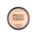 Collection Cosmetics Pressed Powder, Velvety Matte Finish, 17g, Candlelight