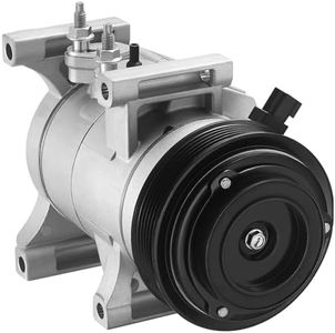 SYKRSS Air Conditioning A/C Compressor with Clutch 98311 Compatible with Dodge Charger Durango Challenger 11-15, Compatible with Jeep Grand Cherokee 11-15, Compatible with Chrysler 300 11-13, V6 3.6L