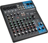 Yamaha MG10XU Mixing Console - Compact mixer with 10 input channels, SPX digital effects, USB audio functions and D-PRE mic preamps