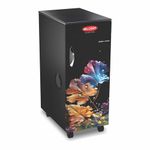 Milcent Stylo Automatic Flour Mill | 1 HP ISI Motor | Stainless Steel Container | Child Safety Lock | 5 Year Motor Warranty | Domestic Atta Chakki for Home Use (Golden Leaves)