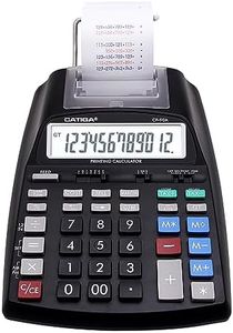 CATIGA New & Upgraded 2024 Printing Calculator Adding Machine 10 Key, Desktop Home Office Calculator with Paper Roll Print Out, Accounting Business Finance