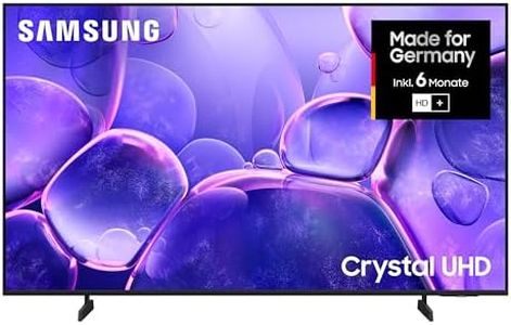 Samsung Crystal UHD U8079F 4K 50 Zoll (125 cm) LED Fernseher, Crystal Prozessor 4K, MetalStream Design, SmartThings, AI Upscaling, Gaming Hub, Knox Security, Kostenlose Inhalte, Smart TV (2025)
