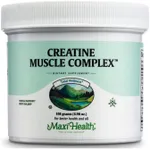 Maxi-Health Monohydrate Creatine For Muscle Mass With L-Taurine And Ribose Powder - Nutrition Supplement For Pre And Post Workout