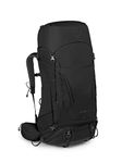 Osprey Kestrel 58 Mens Backpacking Backpack Black L/XL