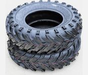 AT 25x10-12-6PR TL MARS-A/B 25x10-12-6PR All Terrain ATV UTV Off-Road Tires(Set of 2, Tubeless)