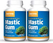 Jarrow Formulas Mastic Gum 1000 mg - 60 Veggie Caps, Pack of 2 - Natural Formula Supporting Stomach, Duodenal & Oral Health - 60 Total Servings