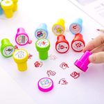 DOANMIZE 20 Emoji Cute Stamps for Kids Smiley Stamps for Kids, Gifts for Kids, School Prize Stamp Gift Set, Birthday Return Gifts for Kids Art Nd Craft DIY (Emoji Stamp) (Set of 2)