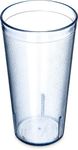 Carlisle 522054 Stackable Shatter-Resistant Plastic Tumbler, 20 oz, Blue (Pack of 6)