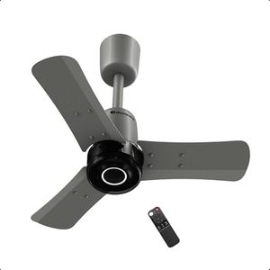 atomberg Renesa Elite Smart 600mm BLDC Ceiling Fan with IoT & Remote Control | 5 star Rated | High Air Delivery with Moonbeam LED Light | New Sleek Design | 3 Year Warranty|Sand Grey